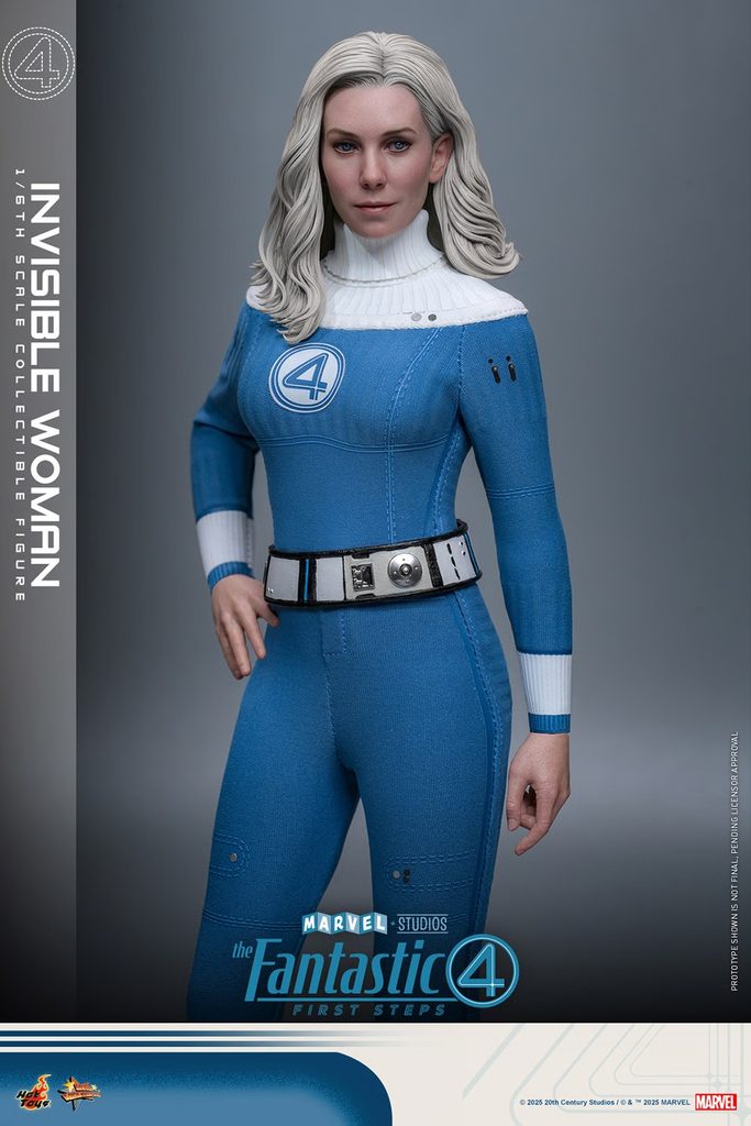 Hot Toys - Invisible Woman - MMS823 1/6 Scale Figur aus The Fantastic Four: First Steps