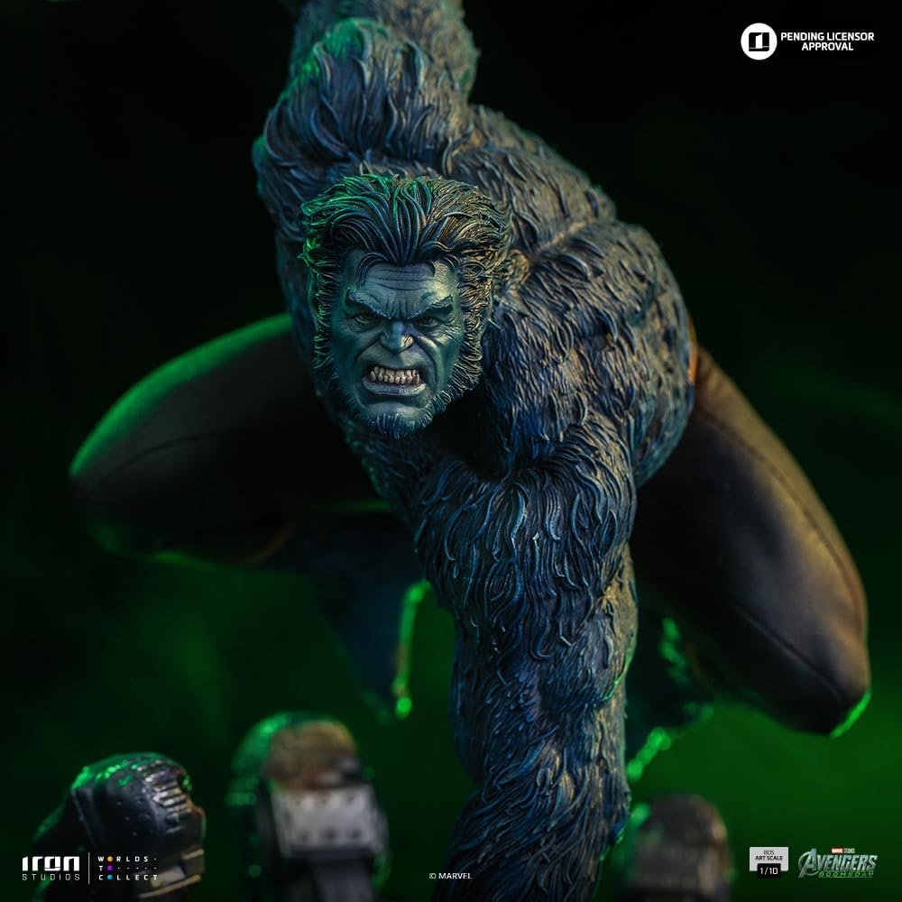 Iron Studios - Beast - BDS Art Scale 1/10 Statue aus Avengers: Doomsday