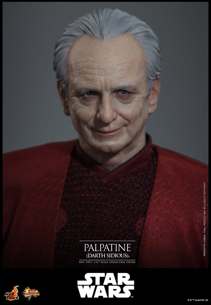 Hot Toys - Palpatine (Darth Sidious) - MMS805 Sixth Scale Figur aus Revenge of the Sith