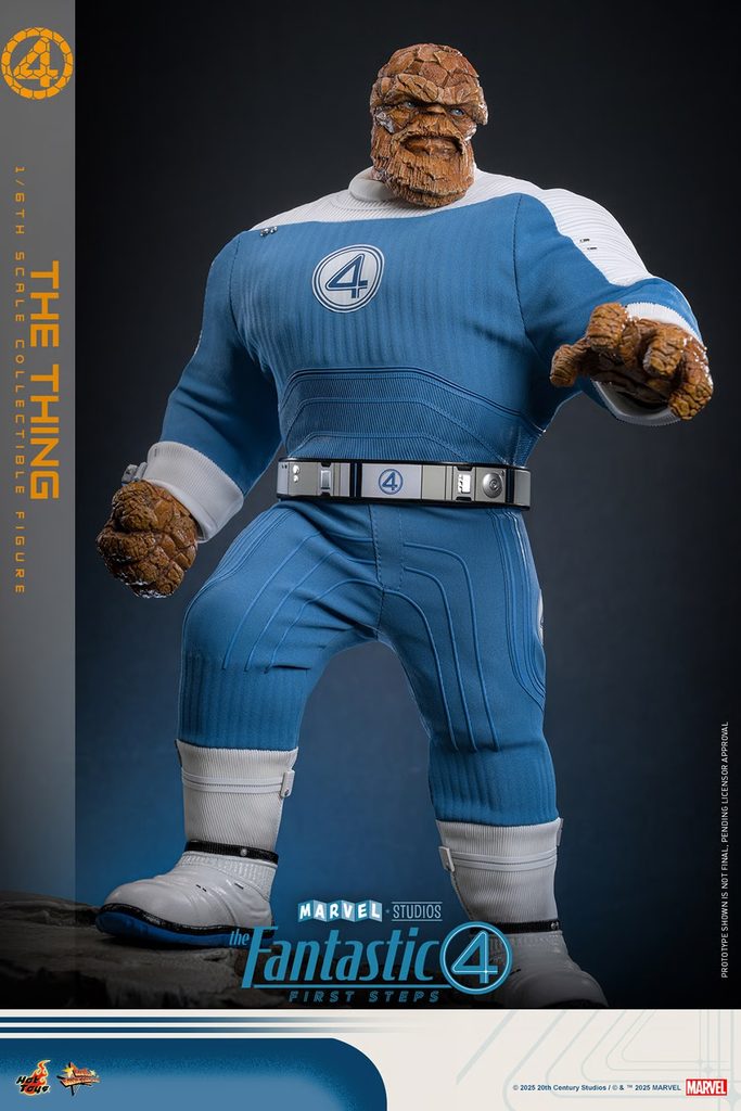 Hot Toys - The Thing MMS813 - 1/6 Scale Figur aus Fantastic Four: First Steps