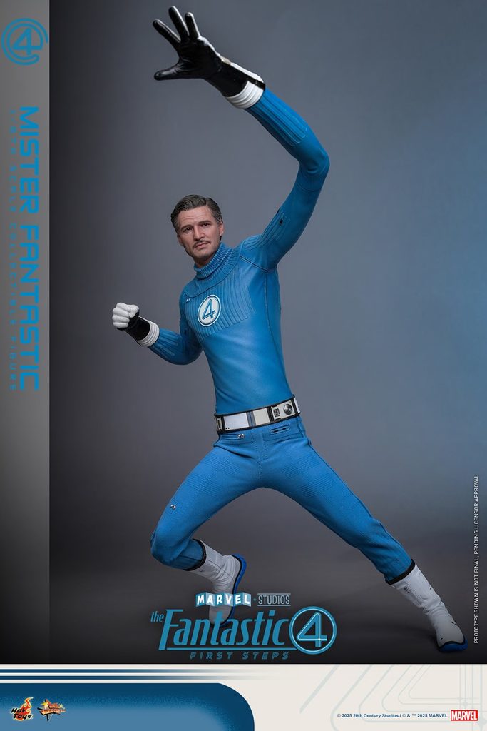 Hot Toys - Mister Fantastic - MMS821 Sixth Scale Figur aus The Fantastic Four: First Steps