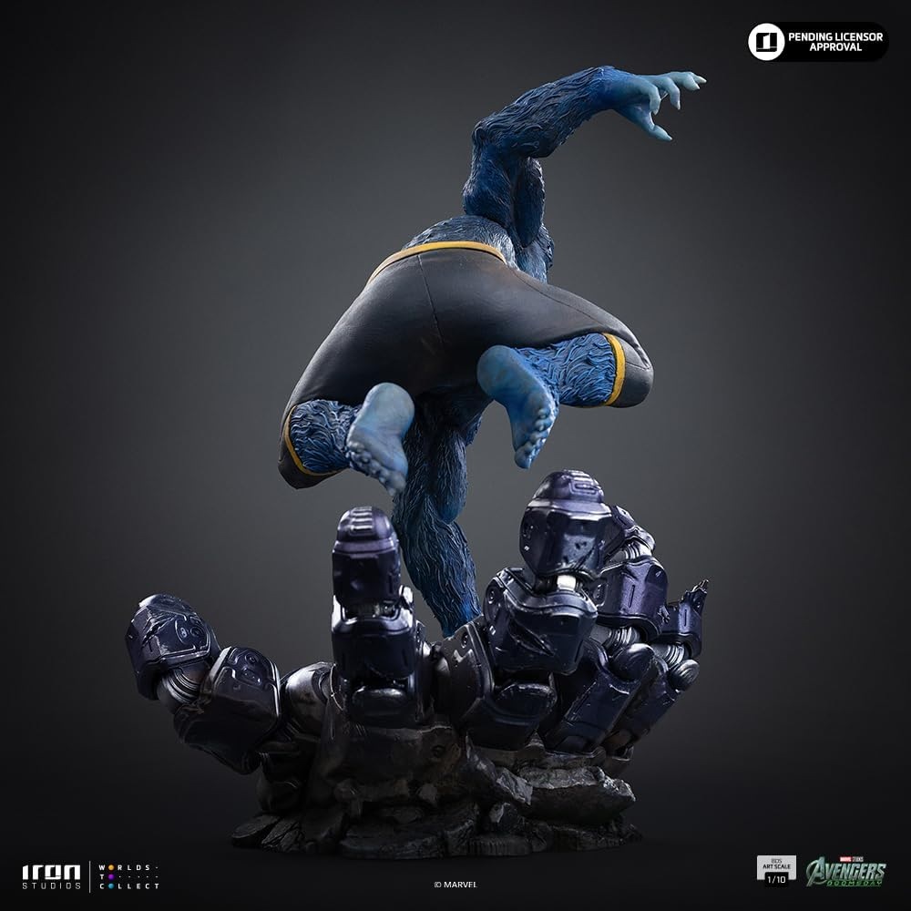 Iron Studios - Beast - BDS Art Scale 1/10 Statue aus Avengers: Doomsday