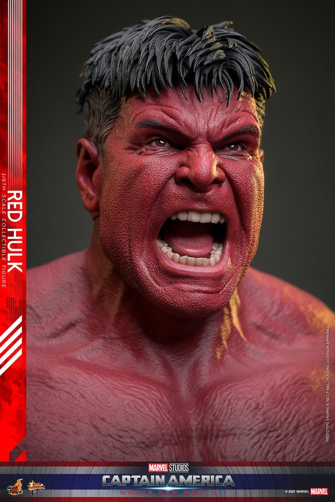 Hot Toys - Red Hulk - MMS797 1/6 Scale Figur aus Captain America: Brave New World