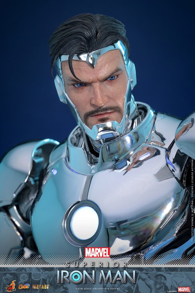 Hot Toys - Superior Iron Man - CMS026D73 mit Diecast-Rüstung und LED-Funktion