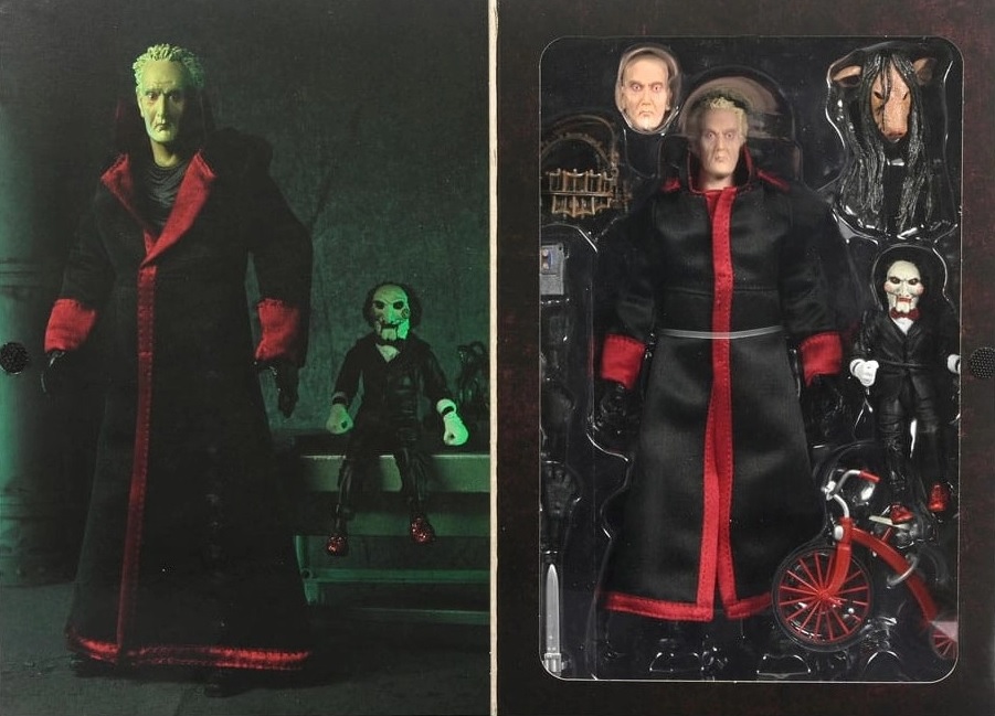 NECA - Jigsaw Killer - Ultimate 7 Zoll Actionfigur mit Black Robe aus Saw