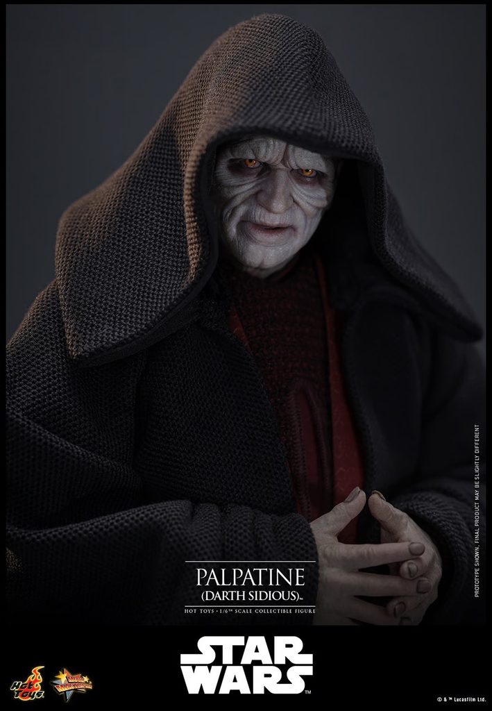 Hot Toys - Palpatine (Darth Sidious) - MMS805 Sixth Scale Figur aus Revenge of the Sith