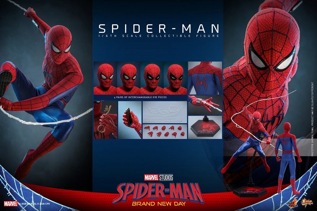Hot Toys - Spider-Man MMS892 - 1/6 Scale Figur aus Spider-Man: Brand New Day