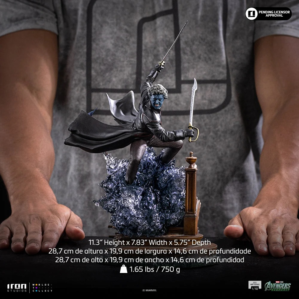 Iron Studios - Nightcrawler - BDS Art Scale 1/10 Statue aus Avengers: Doomsday