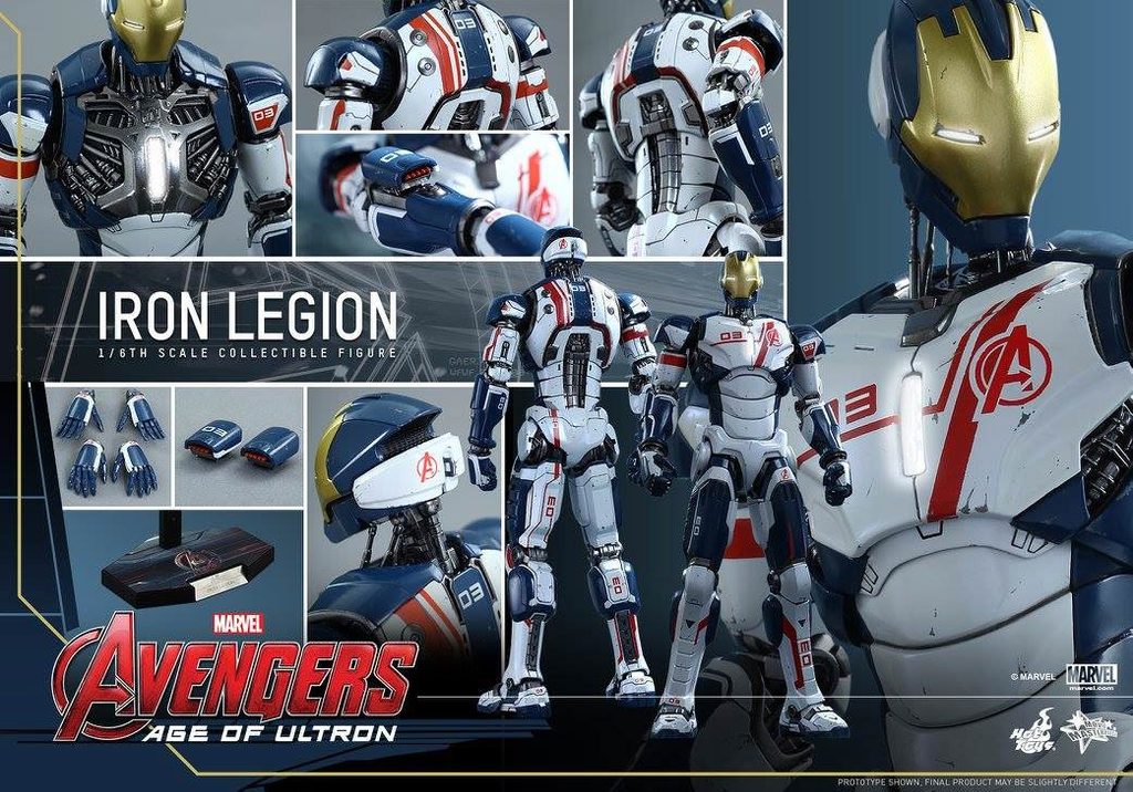 Hot Toys - Iron Legion - MMS299 - Rarität aus Avengers: Age of Ultron