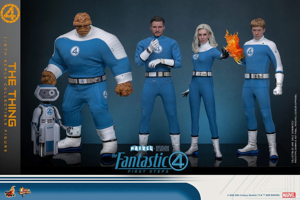 Hot Toys - The Thing MMS813 - 1/6 Scale Figur aus Fantastic Four: First Steps