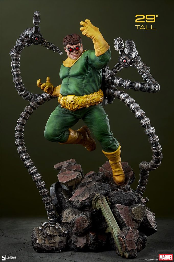 Sideshow – Doctor Octopus – Premium Format Figur mit Laborturm-Base, 73,5 cm