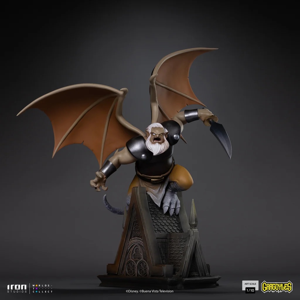 Iron Studios – Hudson – Gargoyles Disney Art Scale 1/10 Statue