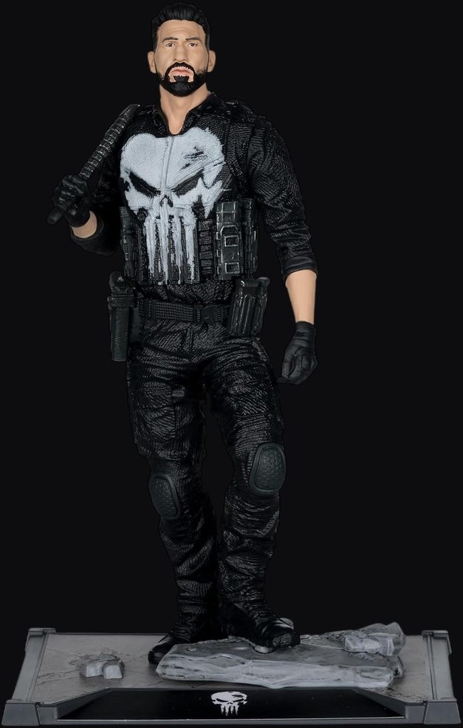 McFarlane – Punisher – 1:10 Posed Figure mit Diorama-Szene aus der Marvel Studios Collection