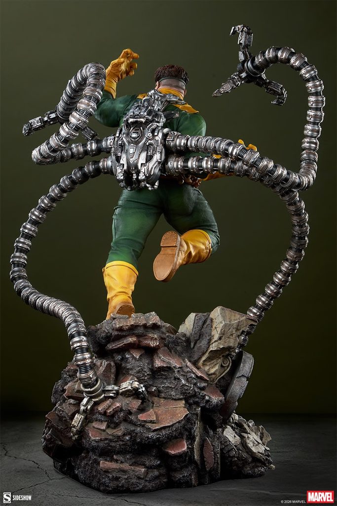 Sideshow – Doctor Octopus – Premium Format Figur mit Laborturm-Base, 73,5 cm