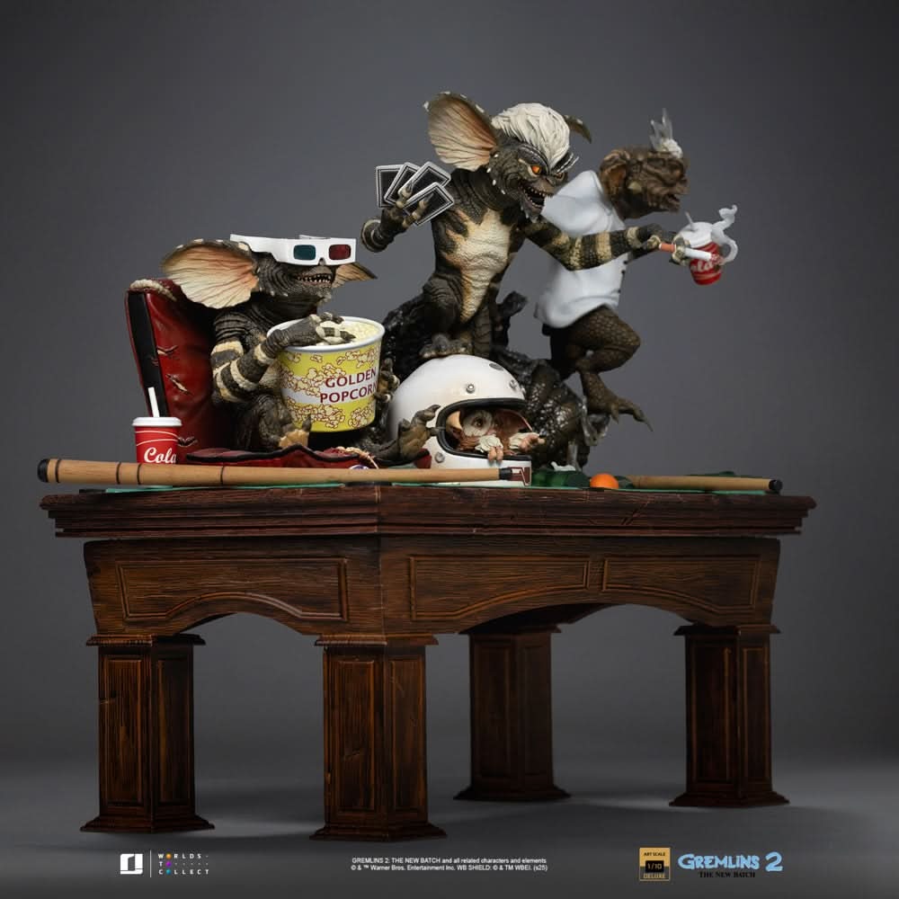Iron Studios – Gremlins Diorama – Art Scale 1/10 Statue aus Gremlins 2: Die Rückkehr der kleinen Monster