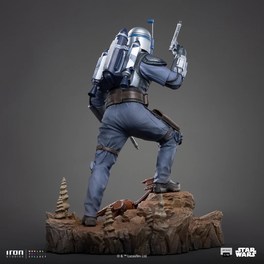 Iron Studios – Jango Fett – Art Scale 1/10 Statue aus Star Wars: Angriff der Klonkrieger