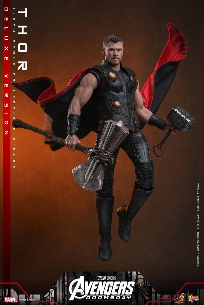 Hot Toys – Thor – Deluxe Version MMS919 mit Sentinel-Diorama-Base aus Avengers: Doomsday