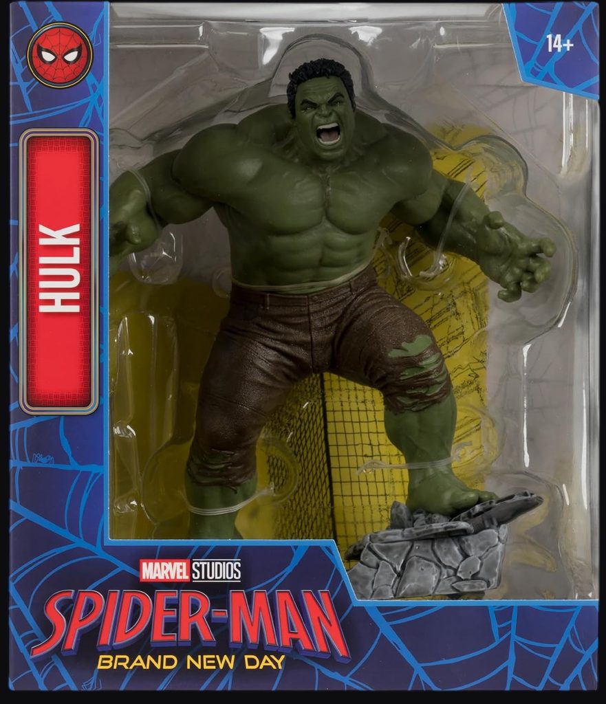 McFarlane – Hulk – 1:10 Posed Figure mit Diorama-Szene aus Spider-Man: Brand New Day