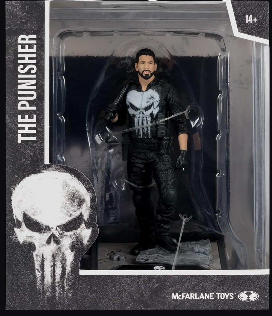 McFarlane – Punisher – 1:10 Posed Figure mit Diorama-Szene aus der Marvel Studios Collection