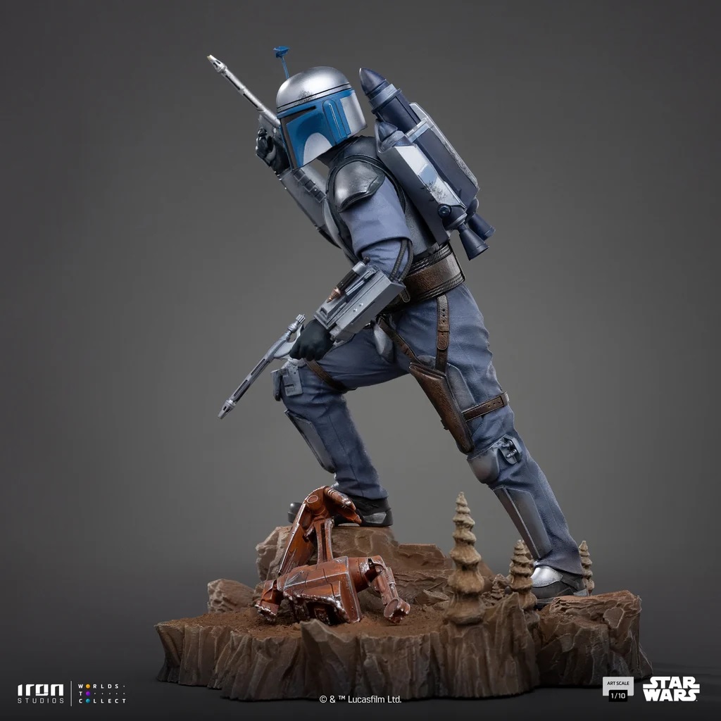 Iron Studios – Jango Fett – Art Scale 1/10 Statue aus Star Wars: Angriff der Klonkrieger