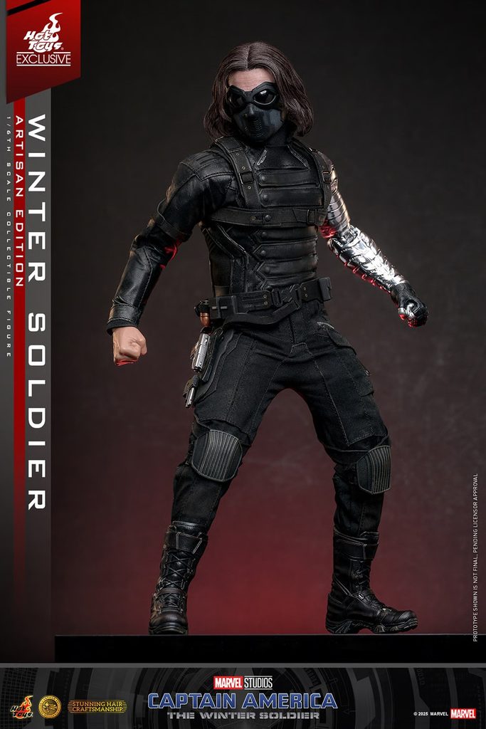 Hot Toys – Winter Soldier (Artisan Edition) – MMS790AE mit Echtleder und implantiertem Haar, limitiert auf 3.000 Stück
