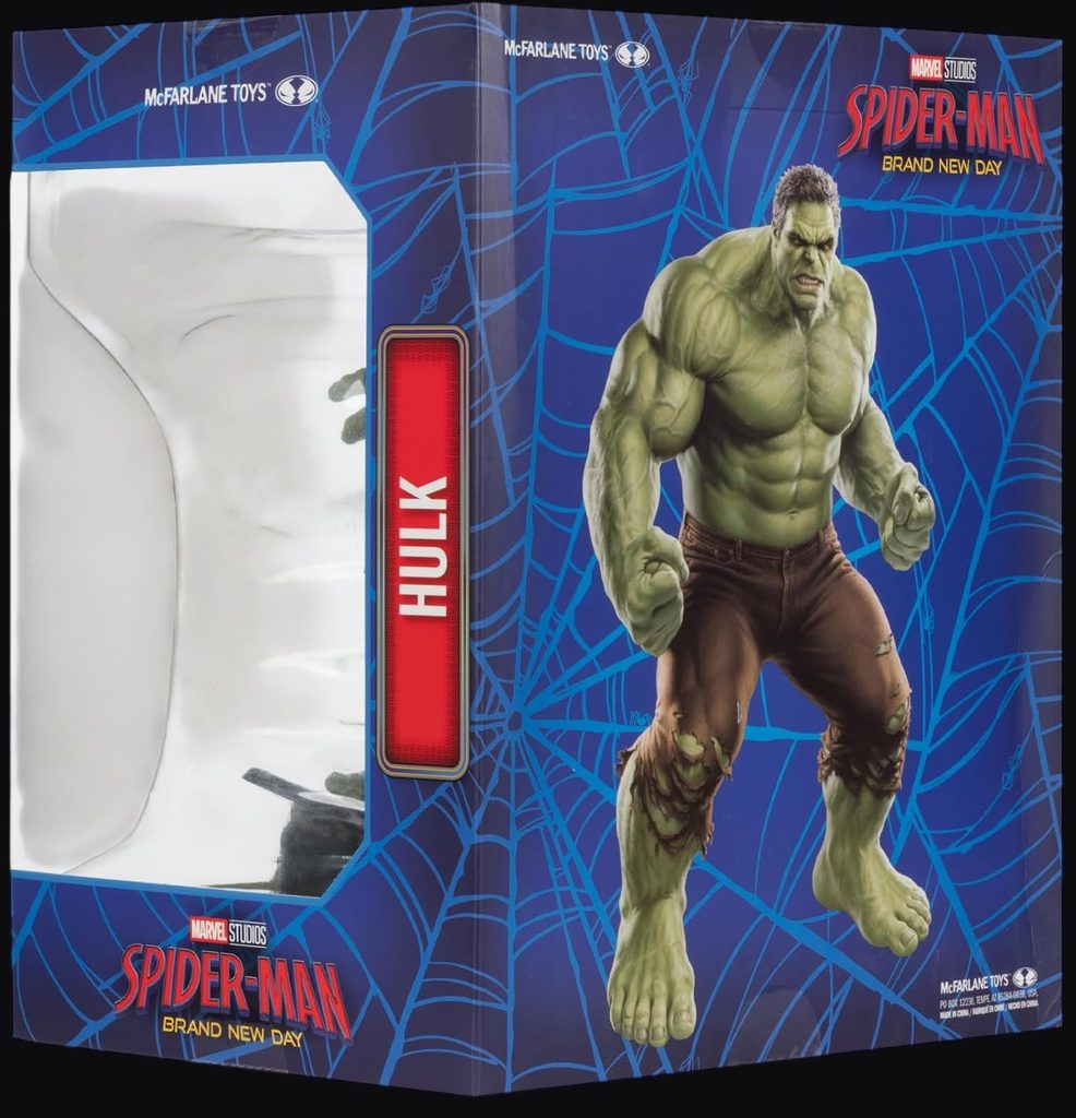 McFarlane – Hulk – 1:10 Posed Figure mit Diorama-Szene aus Spider-Man: Brand New Day