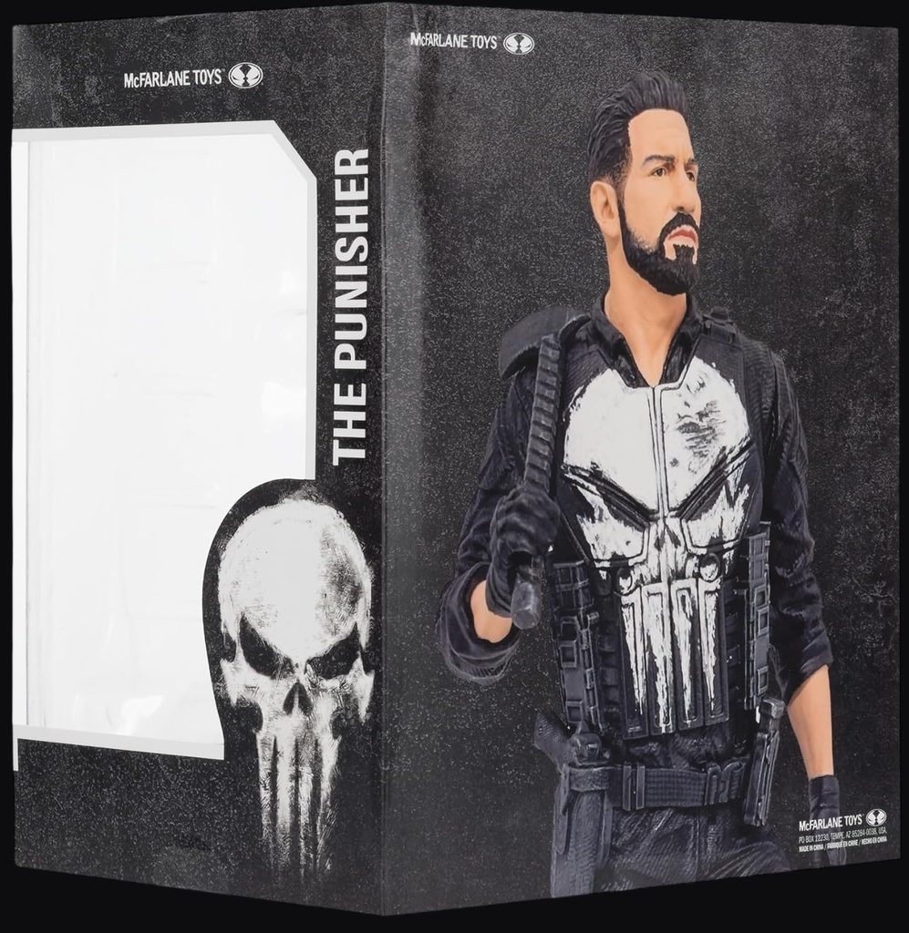 McFarlane – Punisher – 1:10 Posed Figure mit Diorama-Szene aus der Marvel Studios Collection