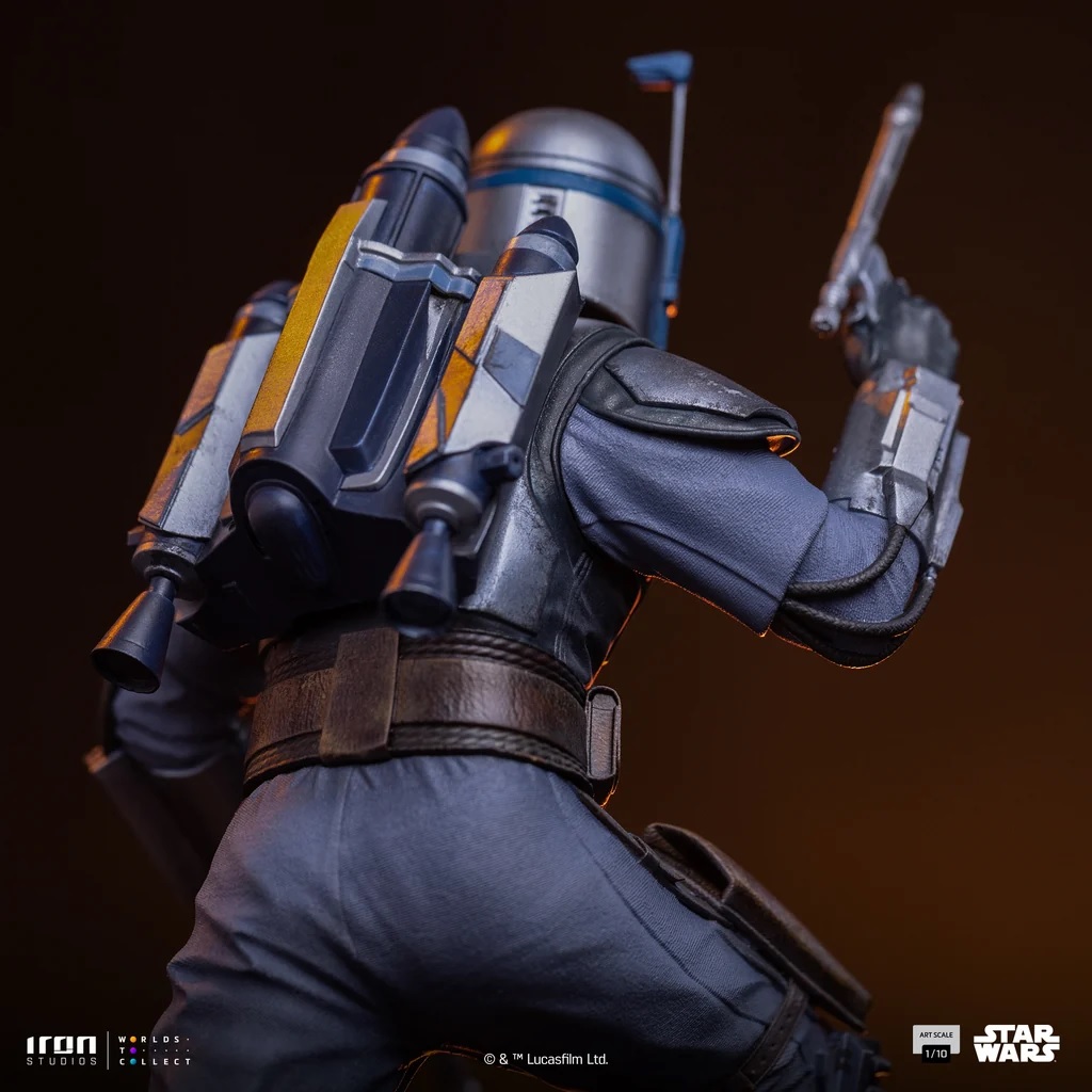 Iron Studios – Jango Fett – Art Scale 1/10 Statue aus Star Wars: Angriff der Klonkrieger