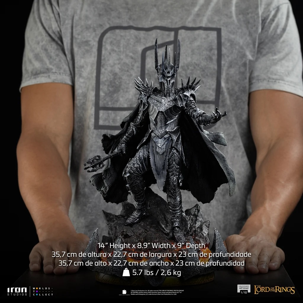 Iron Studios - Sauron Unleashed - Art Scale 1/10 Statue aus Der Herr der Ringe
