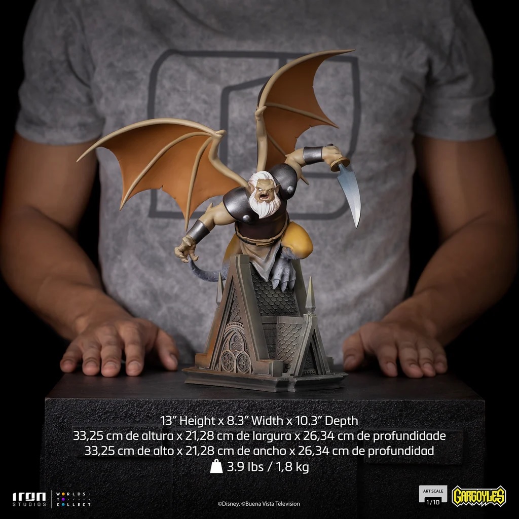 Iron Studios – Hudson – Gargoyles Disney Art Scale 1/10 Statue