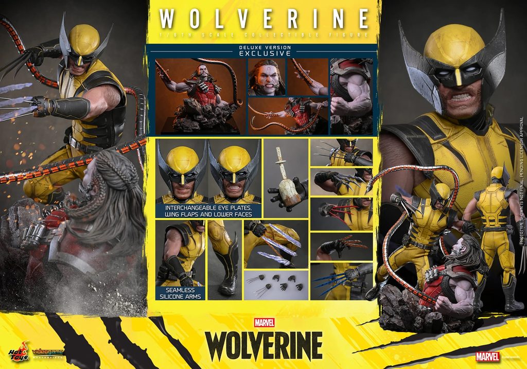 Hot Toys – Wolverine (Deluxe Version) – VGM92 1/6 Scale Figur aus Marvel’s Wolverine mit Omega-Red-Diorama