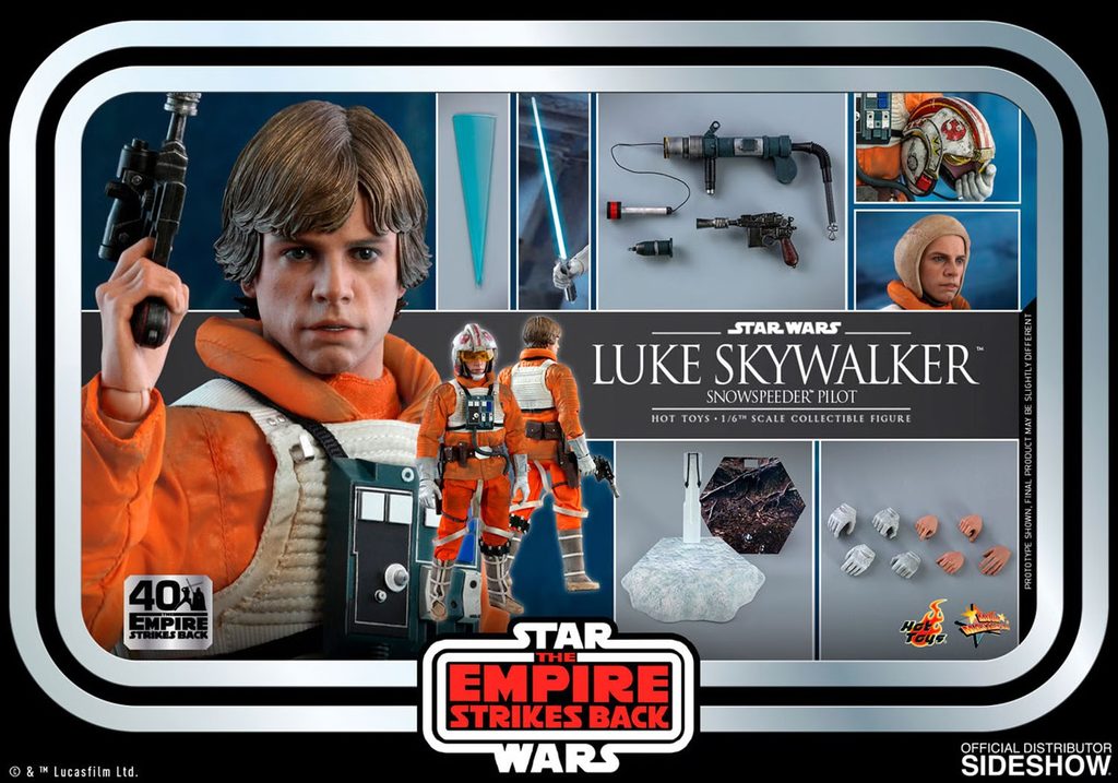 Hot Toys – Luke Skywalker Snowspeeder Pilot – MMS585 – Rarität aus Das Imperium schlägt zurück 
